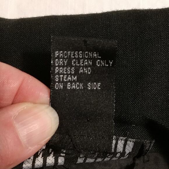 Boho Embroidered Linen Skirt size 8 - Picture 6 of 8